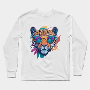 Summer Jaguar Vibes Tee! Long Sleeve T-Shirt